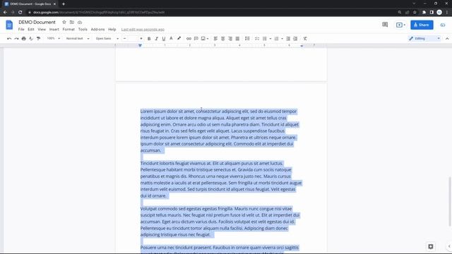 How To Select All, Copy, Paste & Delete In Google Docs