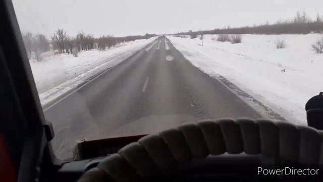 Рейс на Актобе. Трасса Самара - Чимкент. Дорога от Жампита до Актобе. 9.03.2021. Iveco stralis. смотреть онлайн