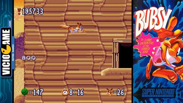 ? Bubsy (Super Nintendo) Complete Gameplay смотреть онлайн
