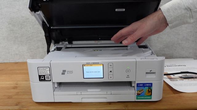 Brother DCP-J1800DW Print & Cut Multifunction Printer Review смотреть онлайн