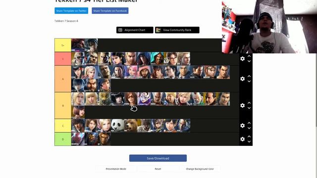 SEASON 4 TIER LIST! Tekken 7 Discussion смотреть онлайн
