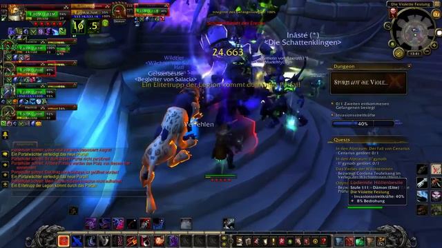 Let's Play WoW Legion Mensch Schurke [100-110] #136 Sturm auf die Violette Festung смотреть онлайн