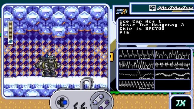 [16-Bit;SNES]Ice Cap Act 1 - Sonic The Hedgehog 3【MMX3 Style, AddmusicK】 смотреть онлайн