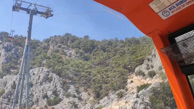 Antalya. Panoramic view. Tünektepe Teleferik. Анталья. Вид с обзорной площадки и канатной дороги. смотреть онлайн