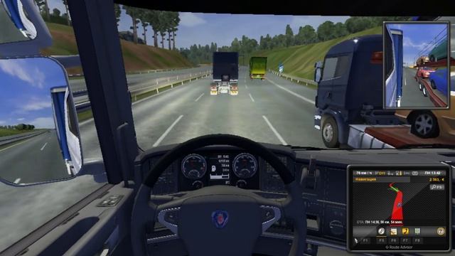 Euro Truck Simulator 2 #1 Везём Сухое Молоко смотреть онлайн