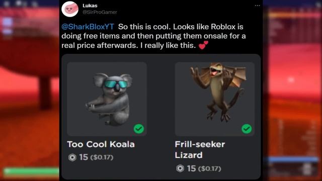 IS THIS GOOD OR BAD!? Off-Sale Free Accessories NOW COST ROBUX! (ROBLOX) смотреть онлайн