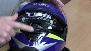 Мото-шлемы YEMA. Распаковка - открытый, интеграл, модуляр.