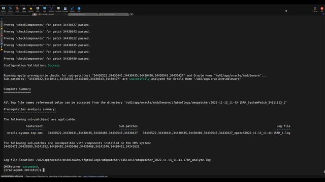 OEM Cloud Control 13c Patching Step by Step || OEM Release Update 10 || OEM Patching Steps смотреть онлайн