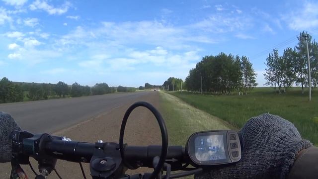 Электросамокат White Siberia Luna _ Еду на свою дачу _ Заехал в гости к другу