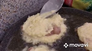 Филе курица в картофельной шубке