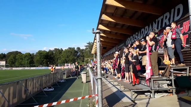 Nõmme Kalju FC - Paide 1-1 Kalju Roosad Pantrid fännid teevad suurepärase atmosfääri 19. juuli 2019 смотреть онлайн