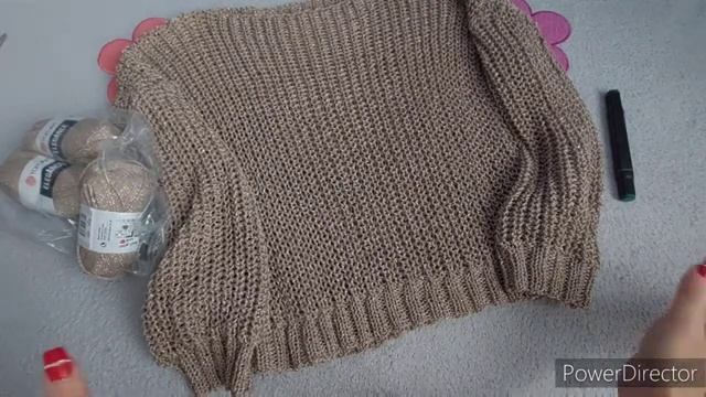 ДЖЕМПЕР ИЗ КРАСИВОЙ ПРЯЖИ YARNART ELEGANCE смотреть онлайн