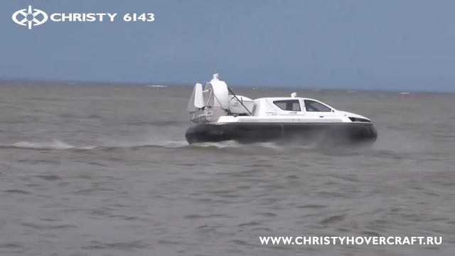 New hovercraft, СВП (судно на воздушной подушке) Christy 6143 [20.07.12] смотреть онлайн