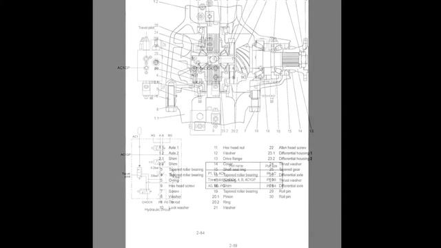 Hyundai Wheel Excavator R130W-3 - Service Manual - Operators Manual - Wiring Diagrams
