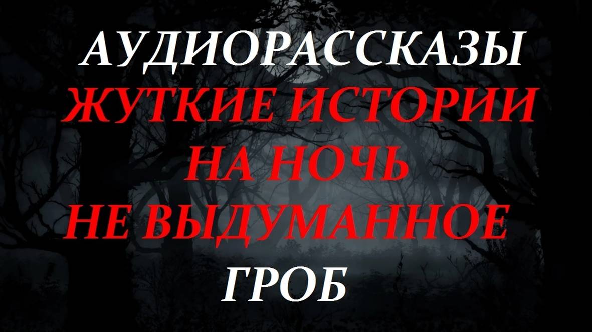 СТРАШНЫЕ РАССКАЗЫ НА НОЧЬ-ГРОБ