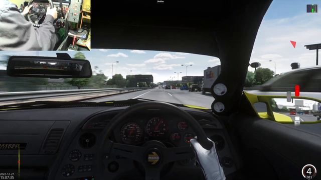 Toyota Supra Varis Pushin P Tuned '97 || weaving through traffic || Wheel Cam. смотреть онлайн