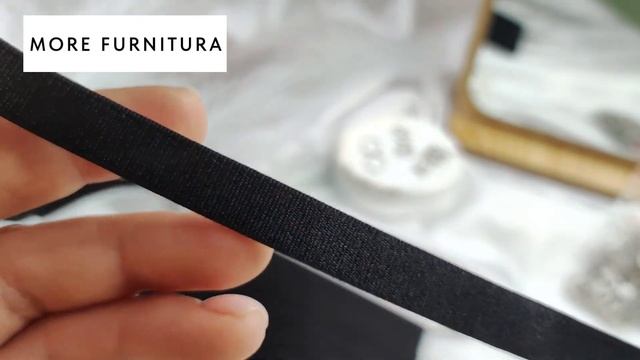 Фурнитура бренда More Furnitura + Бесплатная выкройка пояса для чулок смотреть онлайн