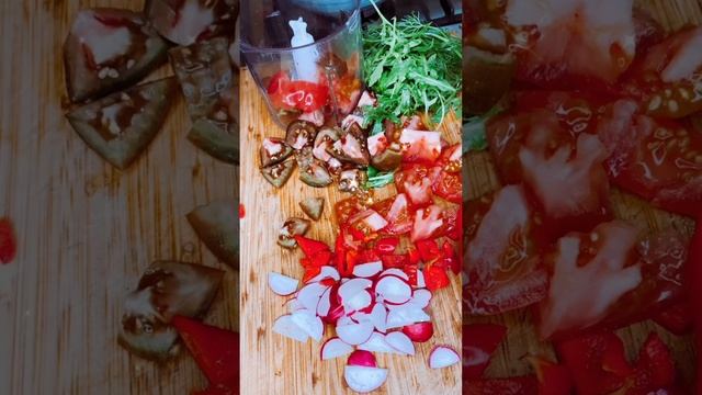 Рагу с томатами и перцем