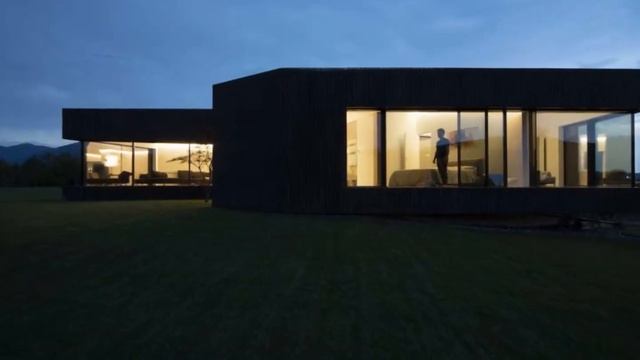 Одноэтажный Дом с Панорамным Остеклением ? Особенности установки больших окон смотреть онлайн