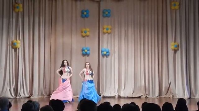 Кулинич Евгения и Хрипко Елена Шоу-балет восточного танца "Diamant" рук. Анна Бобок 16.05.2015 смотреть онлайн