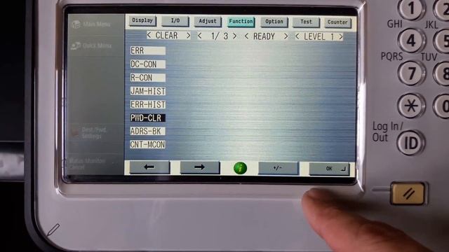 How to reset in Canon imageRUNNER System Manager ID, Password, Counters, Errors. Service Mode смотреть онлайн