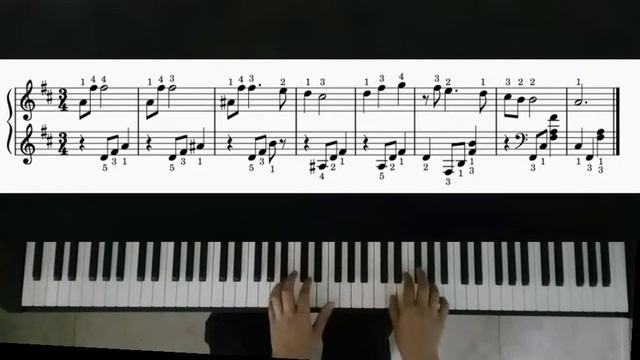 ¿Con qué digitación tocar piano? - vals natura el narrador de cuentos partitura смотреть онлайн