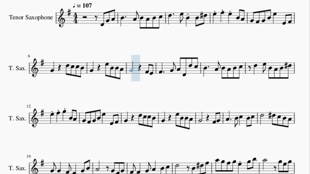 Tenor Sax Sheet Music: How to play Littleroot Town (Pokemon) by Junichi Masuda смотреть онлайн