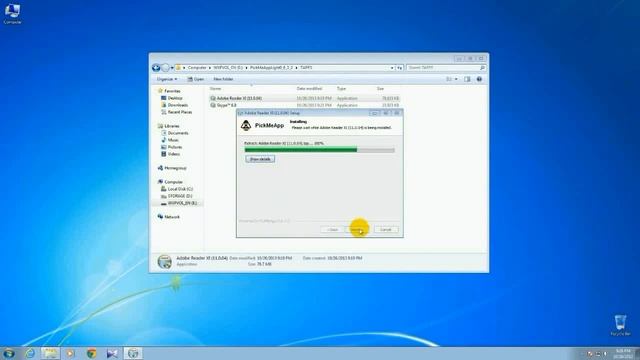 PickMeApp Light 0.7.5.4 : a portable tool transferring programs from one PC to another смотреть онлайн