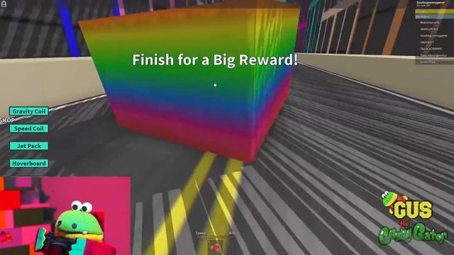Let's Play ROBLOX Slide Down Stuff on Rainbow Fidget Spinner смотреть онлайн