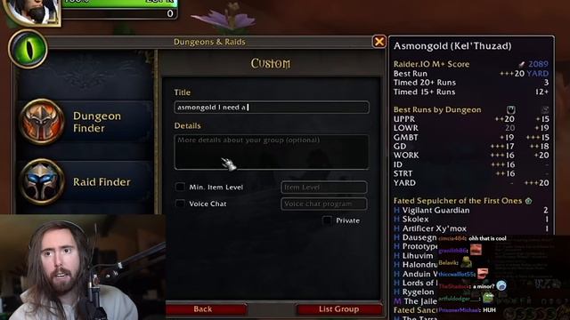 Asmongold sees his career flash before his eyes смотреть онлайн