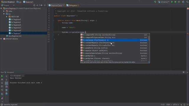 Java Beginner #7 - Strings unter der Lupe [Learn2Java] смотреть онлайн