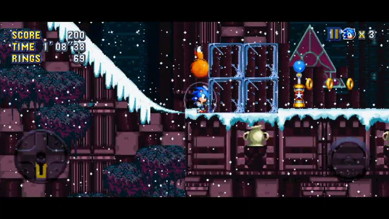 Frosty Citadel Zone from Sonic Mania Plus Gaiden Mod on Android Decompilation RSDKV5 Showcase смотреть онлайн