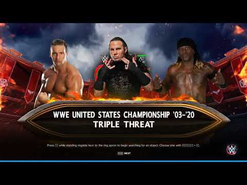 WWE2K23 Matt Hardy vs Chris Masters vs R-Truth смотреть онлайн