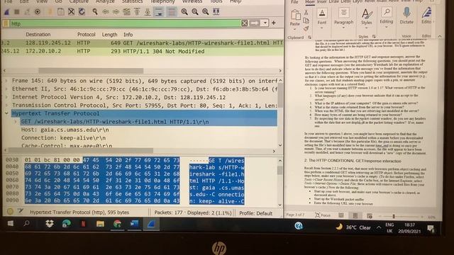 Wireshark Lab : HTTP V 7.0