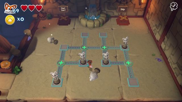New Super Lucky's Tale - All Sliding Puzzles in Gilly Island смотреть онлайн