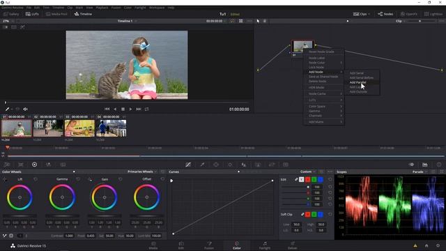 DaVinci Resolve - 27 - Tìm hiểu các Nodes смотреть онлайн