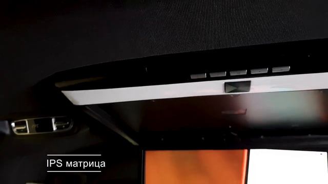 Потолочный монитор BLACK в Mercedes V-klasse смотреть онлайн