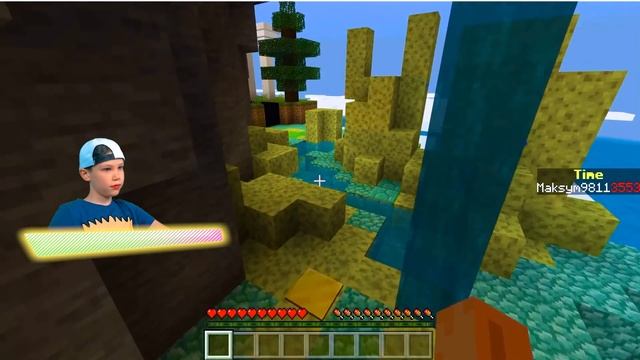 Продолжаем ПАРКУРИТЬ в Parkour Spiral Minecraft Часть3 смотреть онлайн