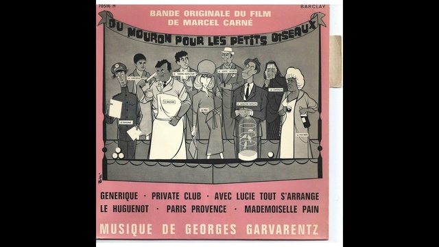 Georges Garvarentz - Musique du Film Du Mouron pour les Petits Oiseaux - Mademoiselle Pain - 1962 смотреть онлайн