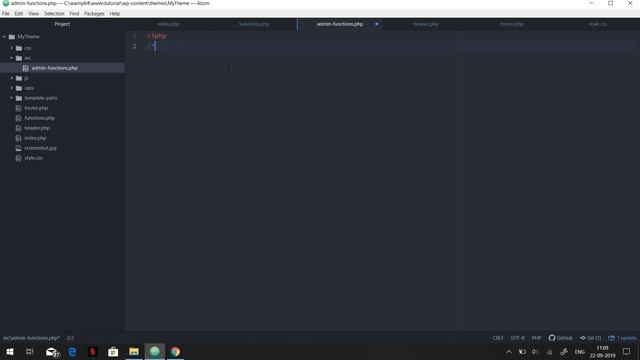 Part 2 - How To Develop WordPress Theme From Scratch - Add Admin Menu смотреть онлайн