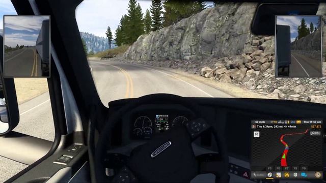 American Truck Simulator | Freightliner смотреть онлайн