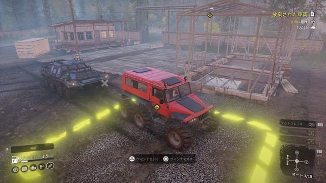 #71 SnowRunner [Epic games] 初見プレイ動画 もう一台のスカウト救出。 смотреть онлайн