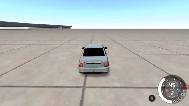BeamNG Driver CRASH TEST Moskvich 2140 АЗЛК vs LADA Priora 2170 смотреть онлайн