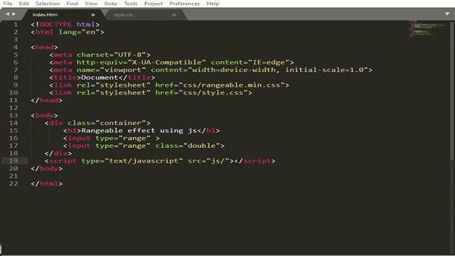 javascript animated price range slider effect using rangeable.js || Min and max price смотреть онлайн