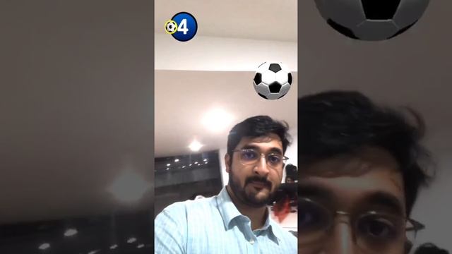 Facebook AR Camera Effect Filter Game for Soccer World Cup: AR Soccer Header Game смотреть онлайн