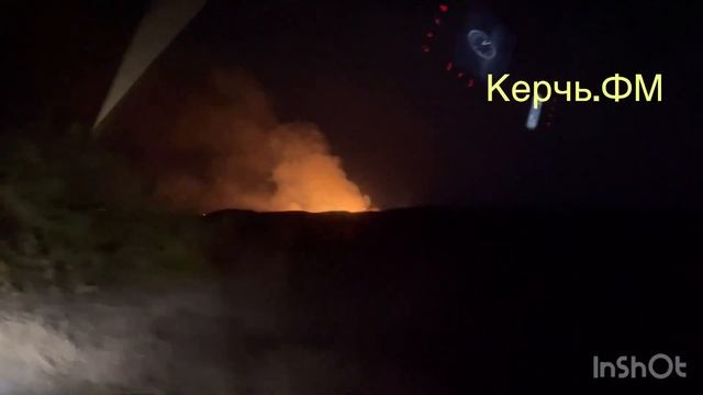 В Аджимушкае горят каменоломни:северо-восток Керчи в огне смотреть онлайн