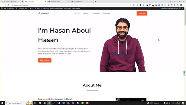 Unbelievable! Create A Full Website in 60 Seconds With AI смотреть онлайн