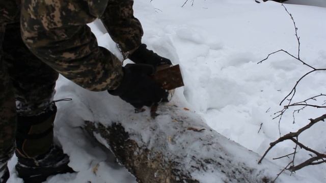 Одиночный поход. Лесная мебель своими руками. смотреть онлайн