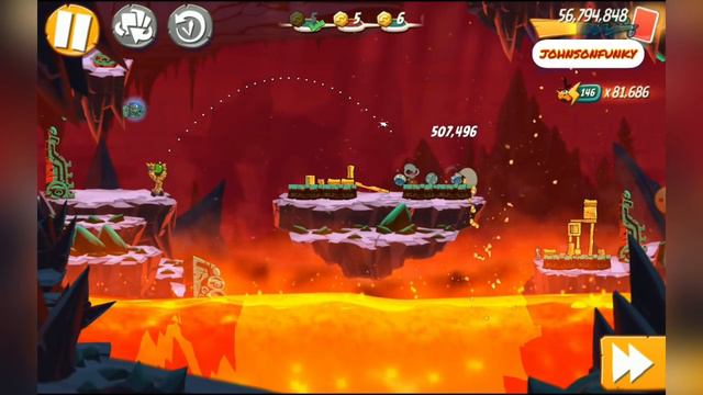 Angry Birds 2 AB2 Mighty Eagle Bootcamp (MEBC) - Season 33 Day 5 (Bubbles + Leonard) смотреть онлайн