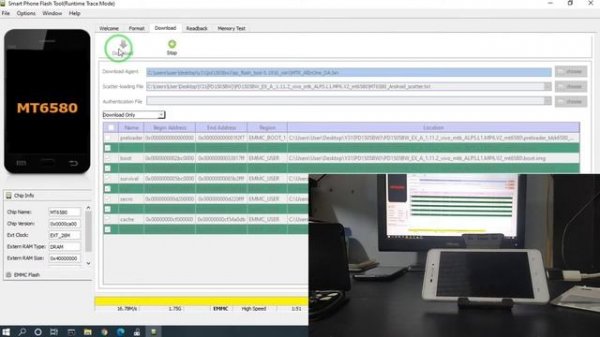 FLASH VIVO Y31 (PD1505BW) VIA SP FLASHTOOL